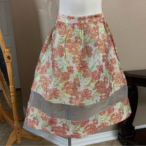 Floral skirt
